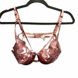 Hustler Hollywood Blush Lace Bra